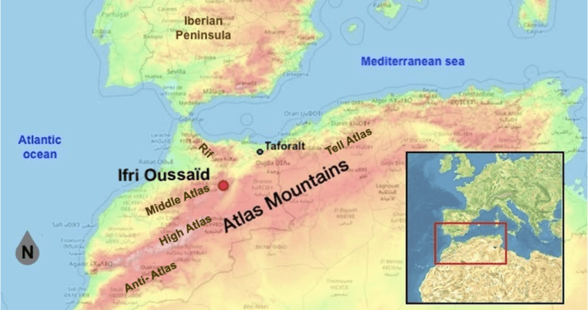 The Complete Atlas Mountains Map & Travel Guide