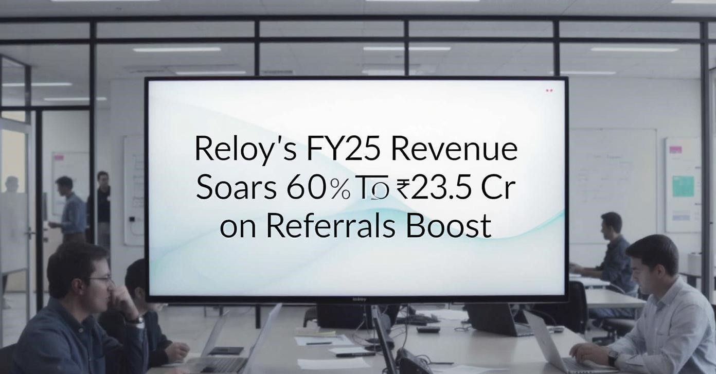 Reloy’s FY25 Revenue Touches ₹28.5 Cr with Referrals-Driven Surge