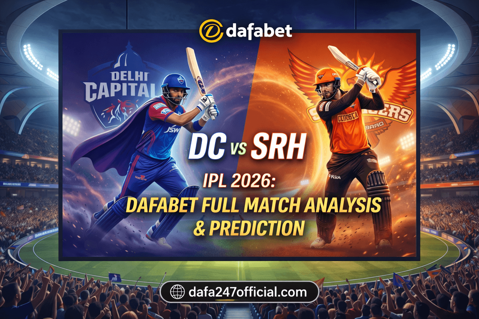 Dafabet SRH vs DC Match Factors and Team Comparison