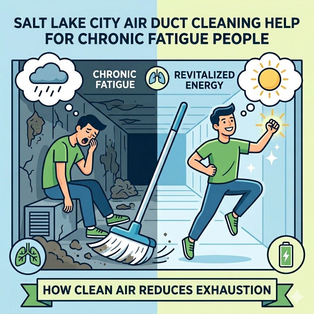How Salt Lake City Air Duct Cleaning Helps People With Chronic Fatigue