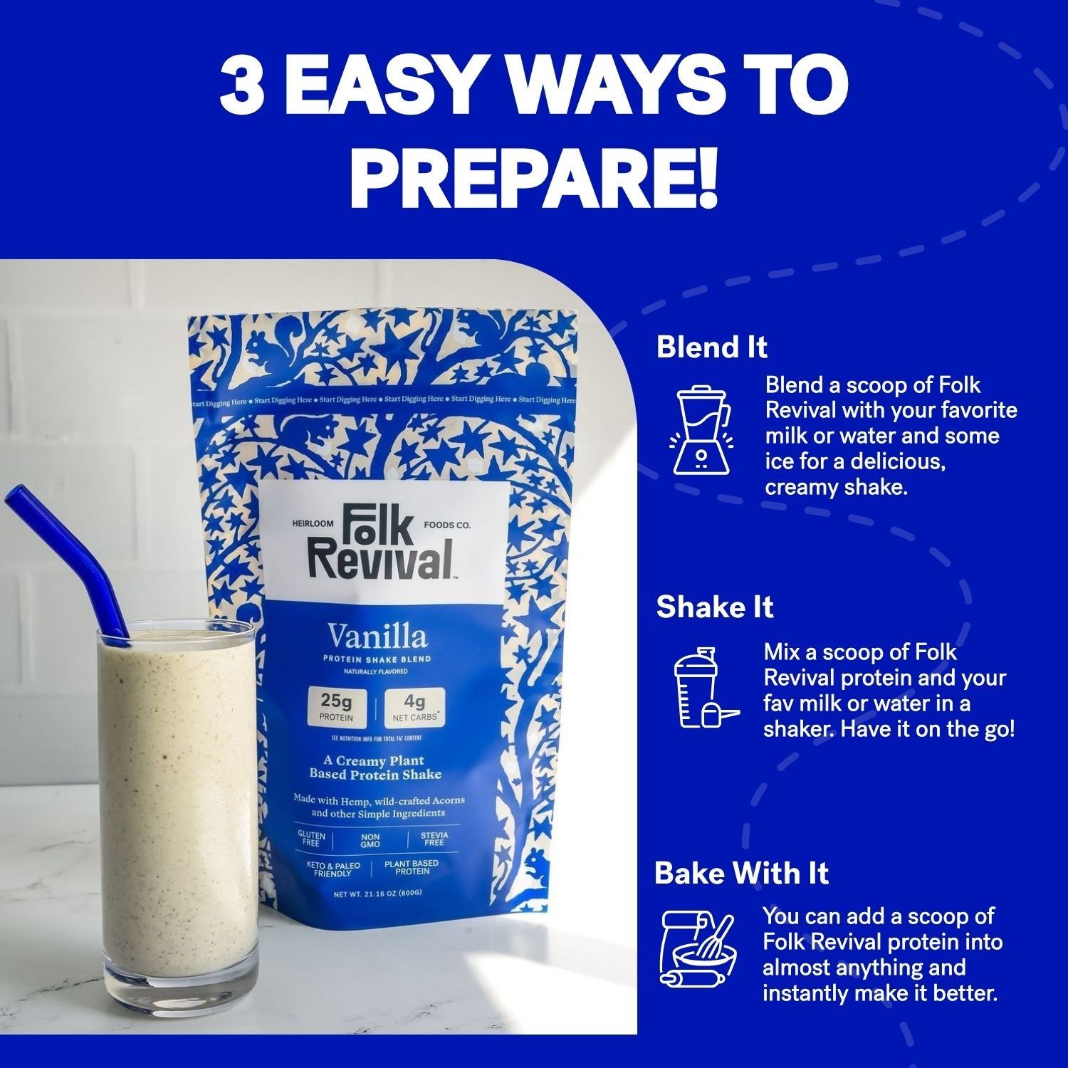 Vanilla Protein Blend