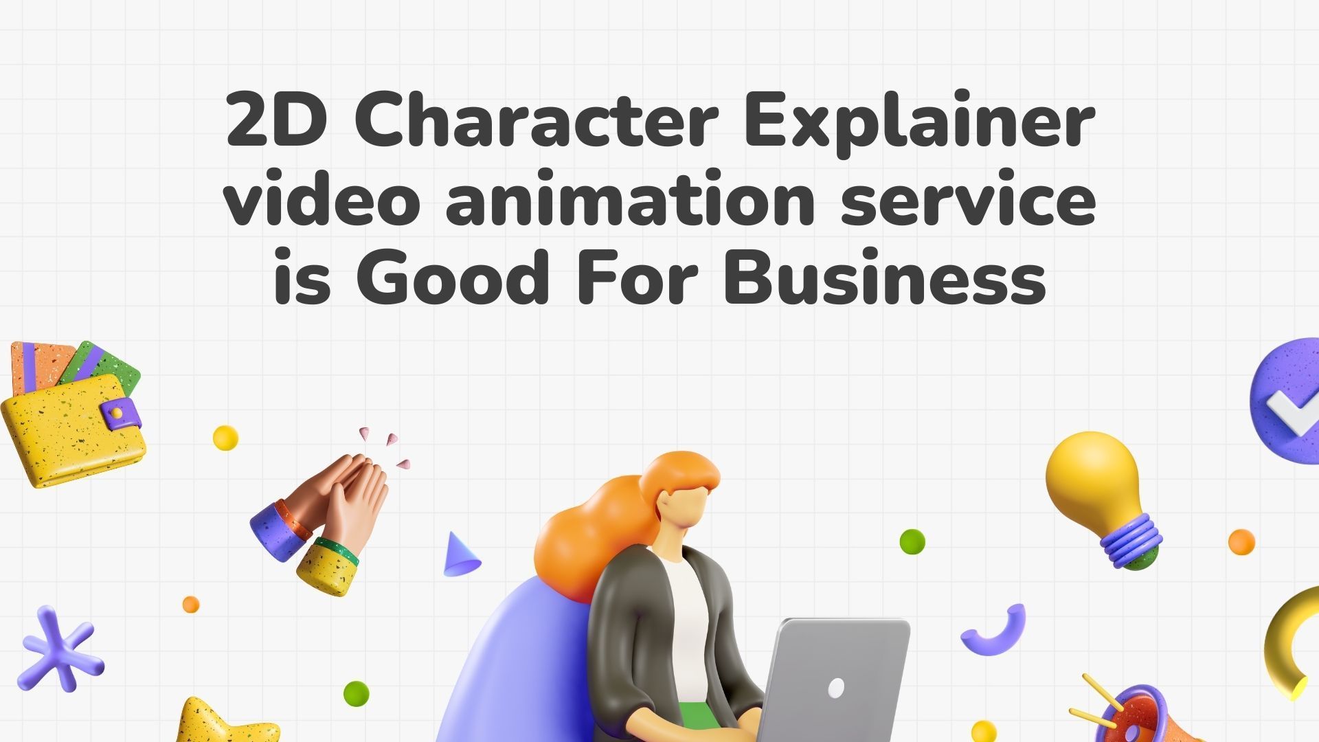 2d Character Explainer Video Animation Service for Business