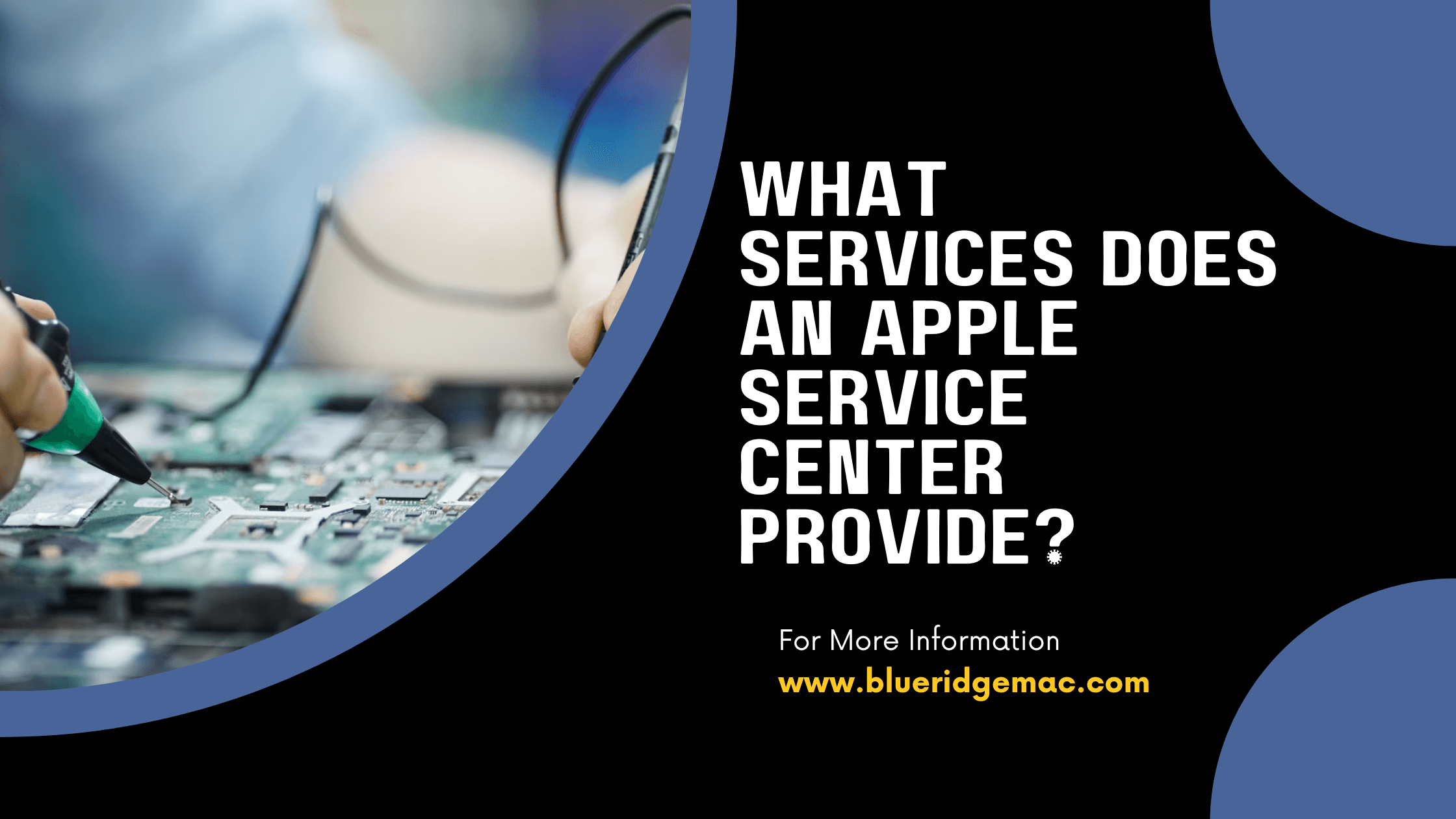 What Services Does an Apple Service Center Provide?