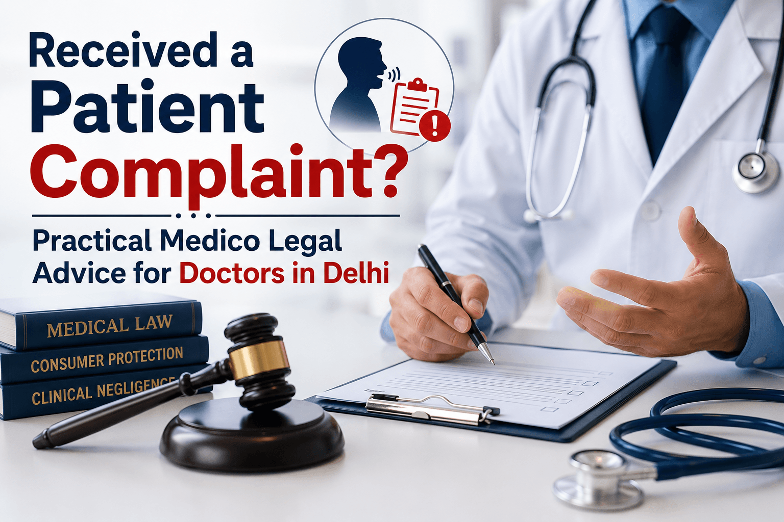 Legal Guide for Doctors in Delhi, Medico legal advice for doctors in Delhi, Best Medico legal Guidance for doctors in Delhi