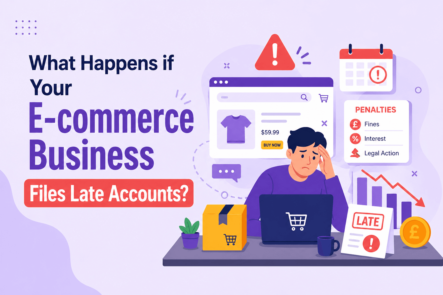 What Happens if Your E-commerce Business Files Late Accounts?