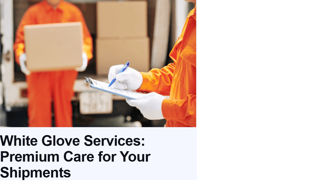 White Glove Services and Why Premium Brands Depend on It