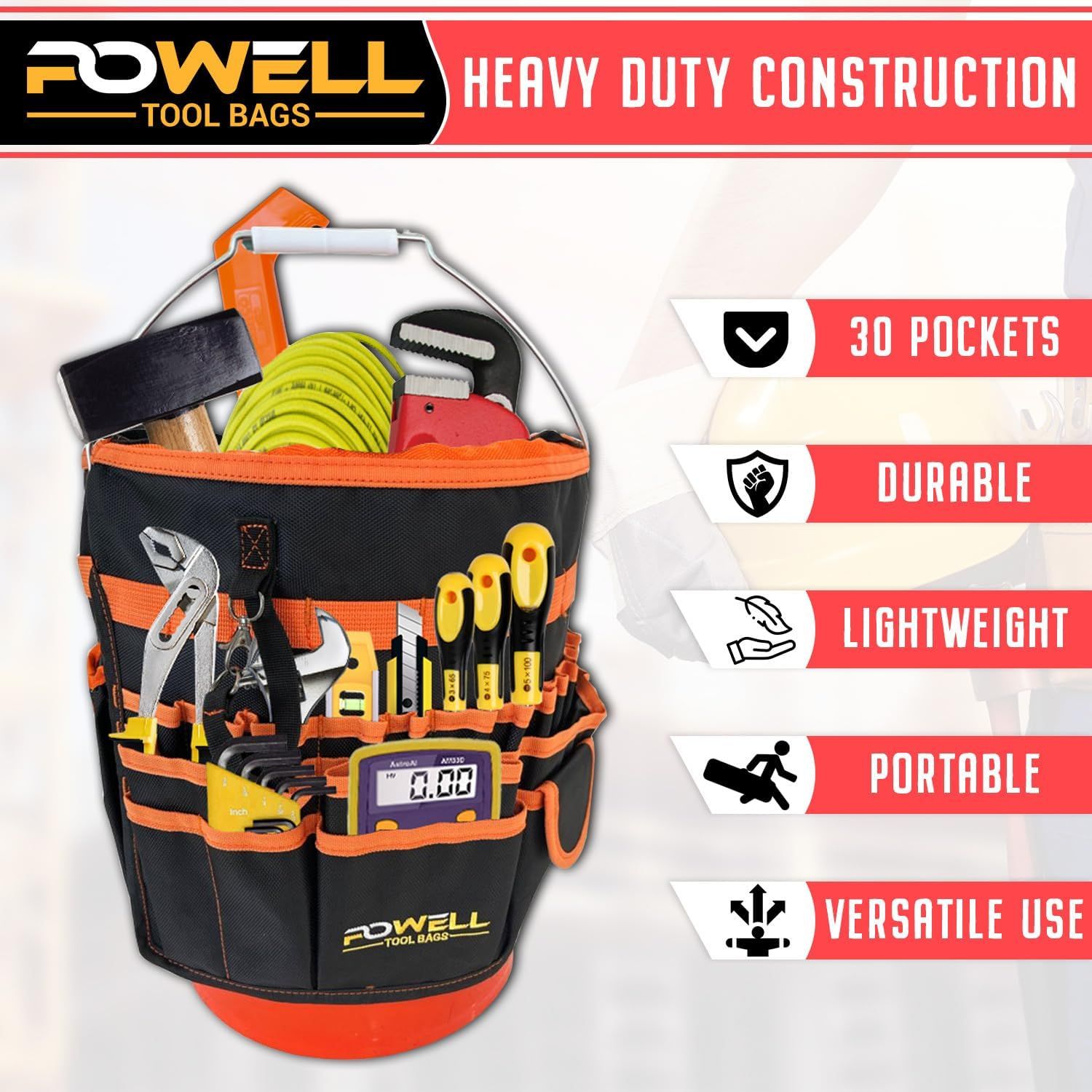 Bucket Tool Bags: The Ultimate Storage Solution for Professionals
