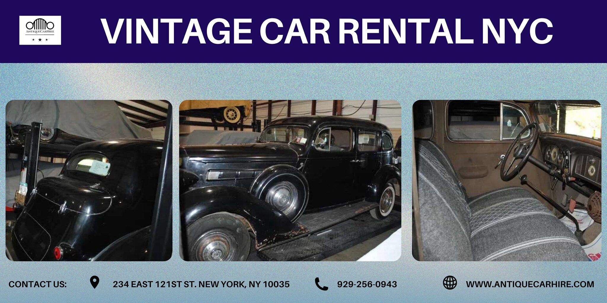 Classic & Vintage Car Storage in New York – Secure & Premium Solutions |Antiquecarhire