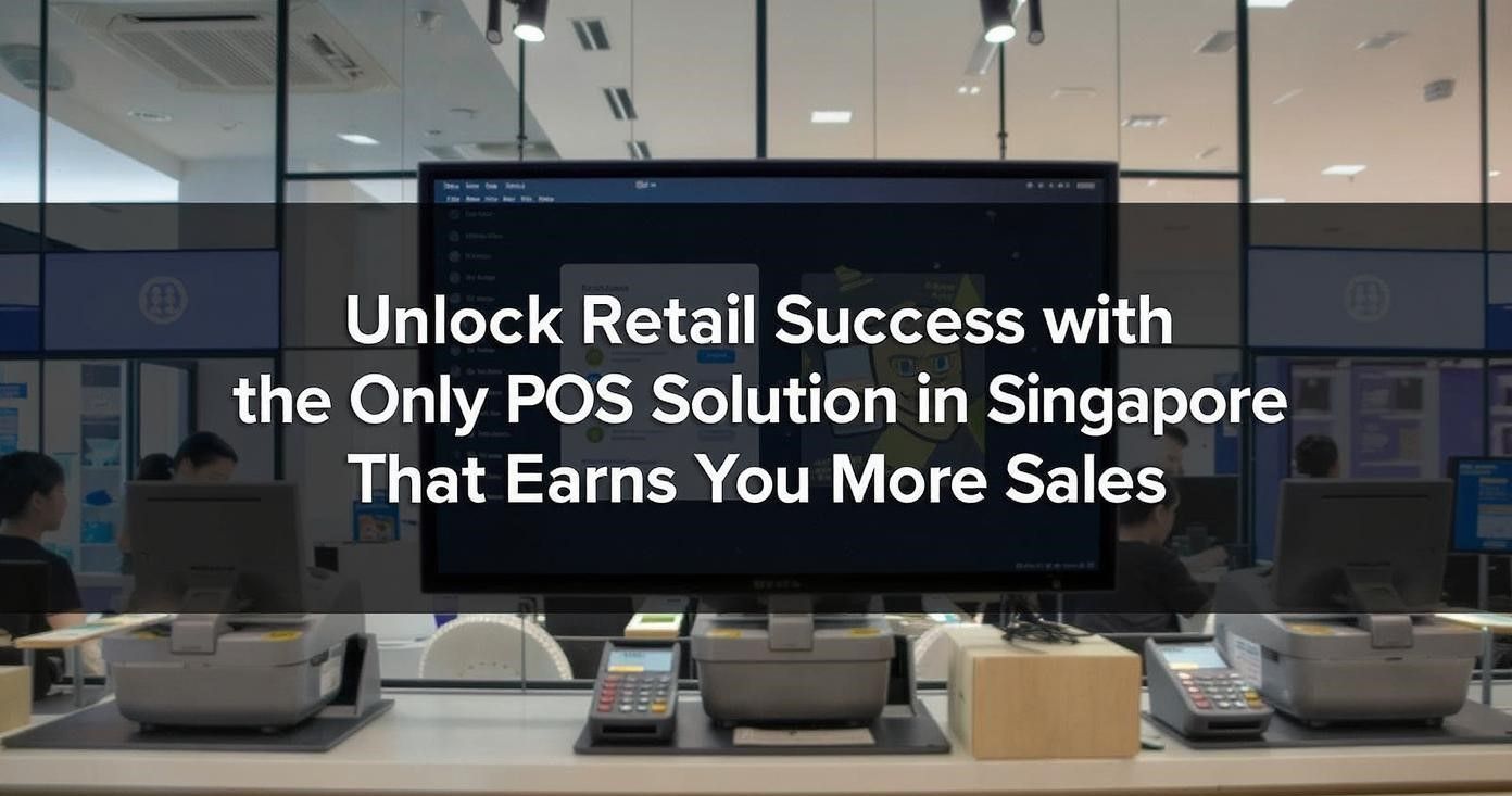 Unlock Retail Success with the Only POS Solution in Singapore That Earns You More Sales