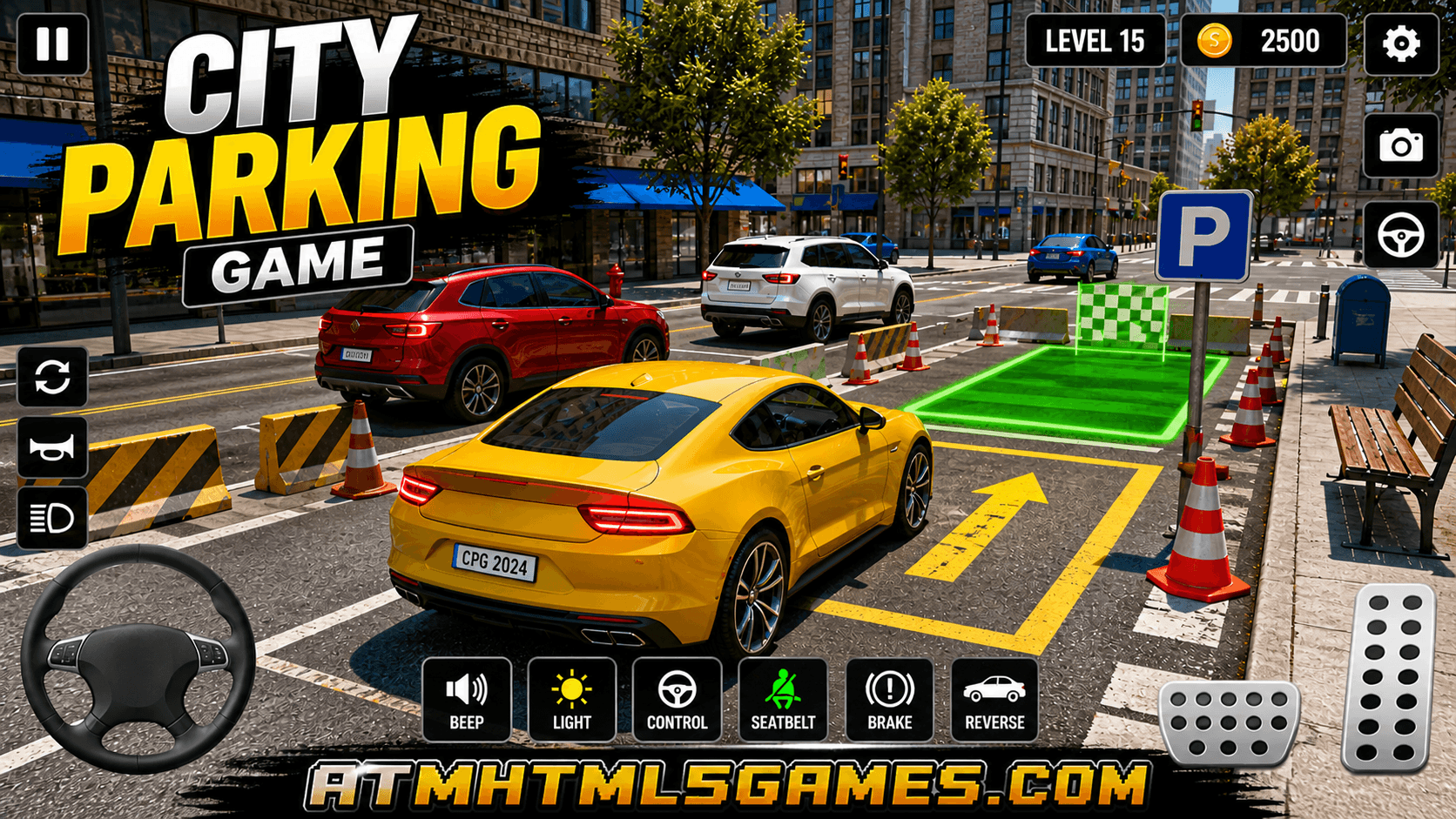 City Parking Simulator Game – Free HTML5 Parking Games