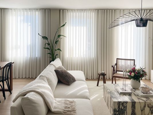 Premium Sheer Filtering & Soften Lights While Keep The Room Bright