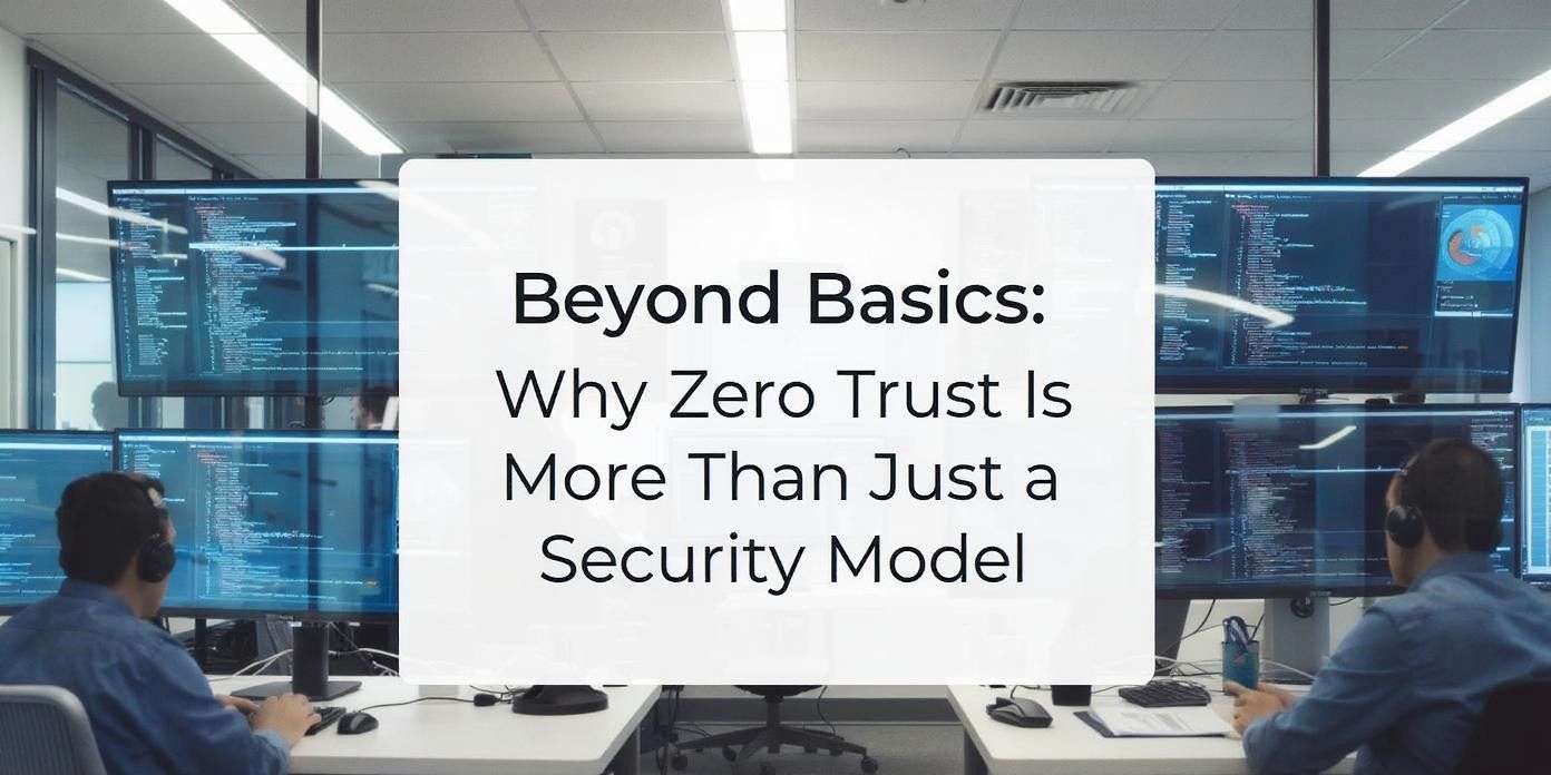Beyond Basics: Why Zero Trust Is More Than Just a Security Model