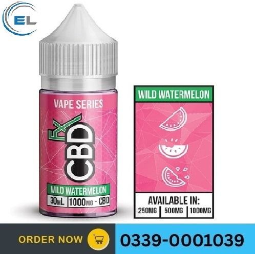 CBD +FX Vape Series Wild Watermelon 30ml in Dera Ghazi Khan 03390001039