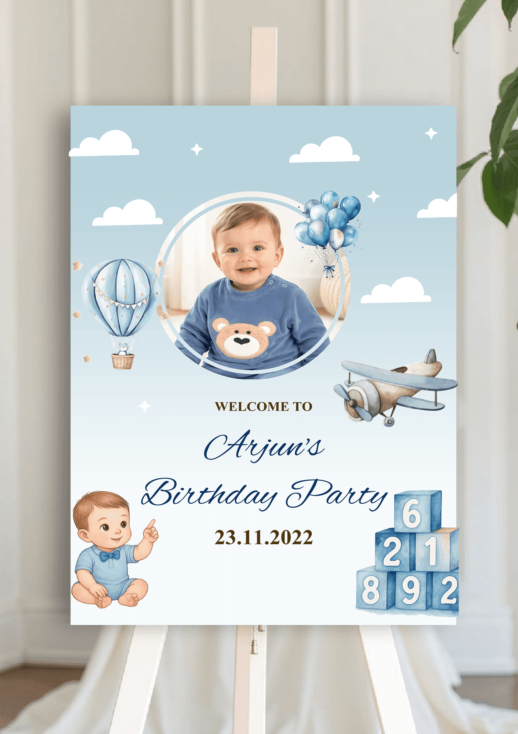 1st Birthday Invitation Video