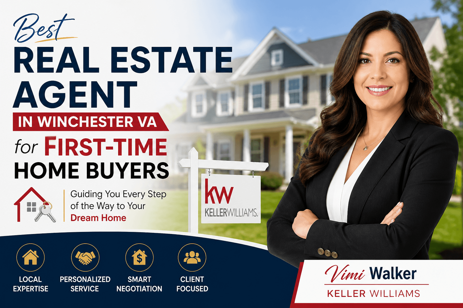 Best Real Estate Agent in Winchester VA for First-Time Home Buyers