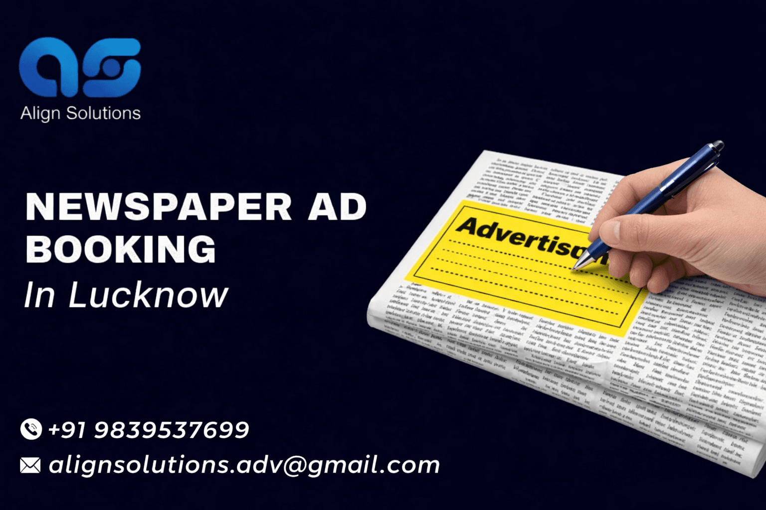 Why should I choose newspaper advertising in Lucknow?