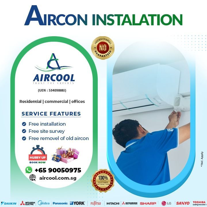 Aircon Installation Singapore Hdb - Aircool Aircon

