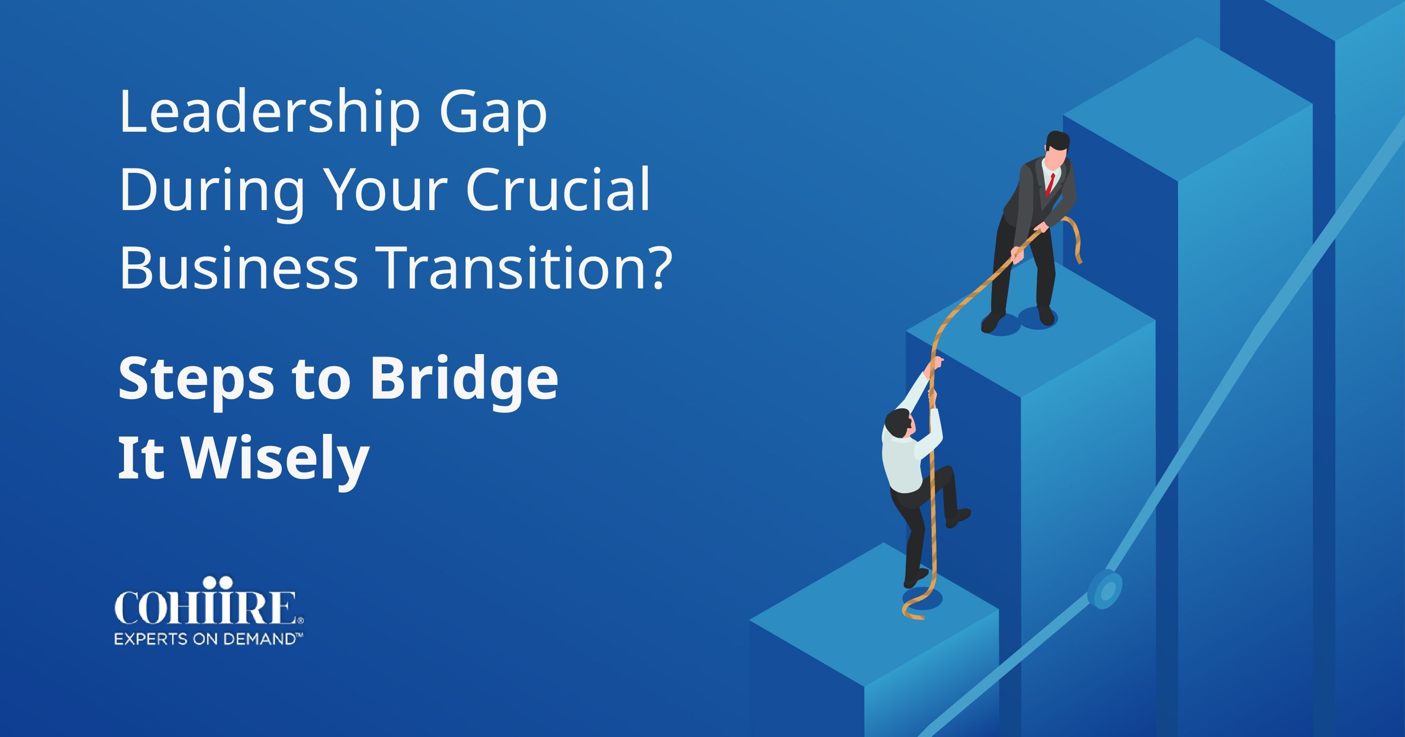 Leadership Gap During Your Crucial Business Transition?