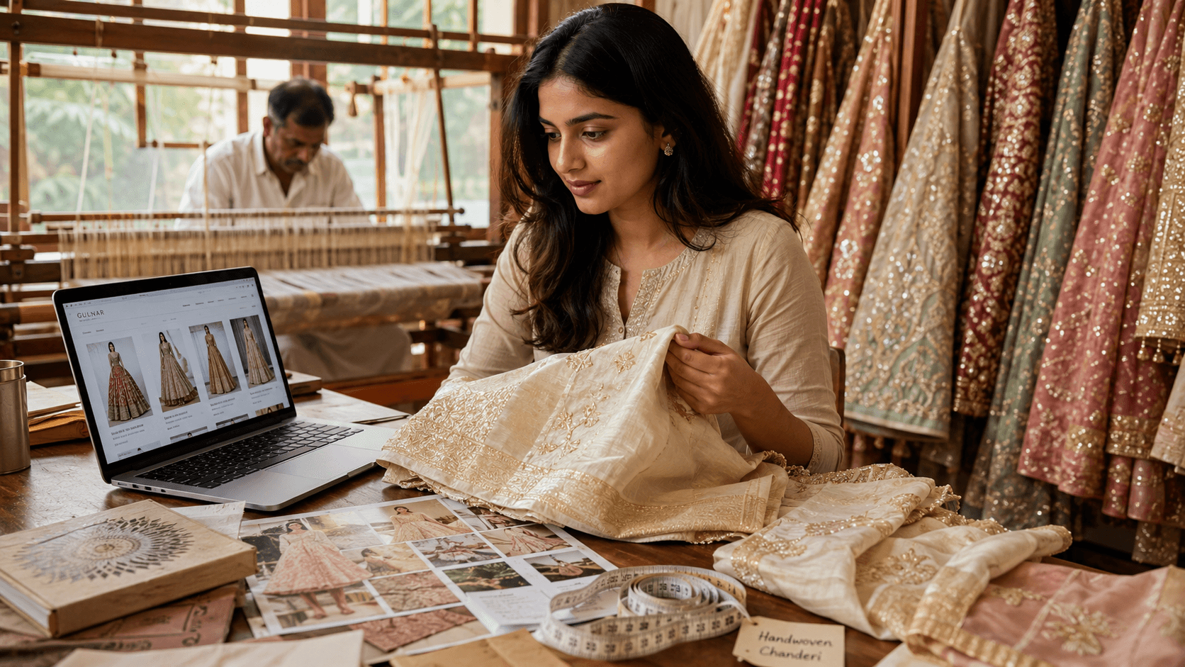 Where to Buy Genuine Chanderi Lehengas Online From Trusted Indian Stores