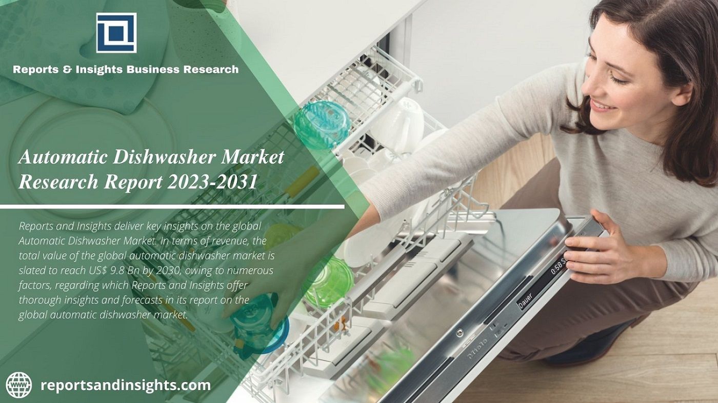 Automatic Dishwasher Market Size to Growth of Us$ 9.8 Bn by 2031