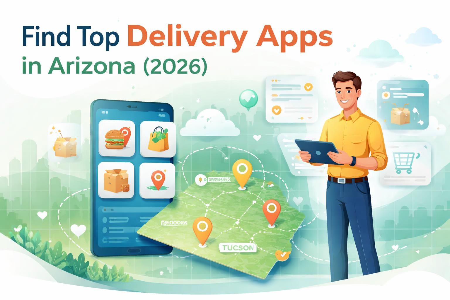 Best Delivery Apps in Arizona (2026): What's Actually Worth
