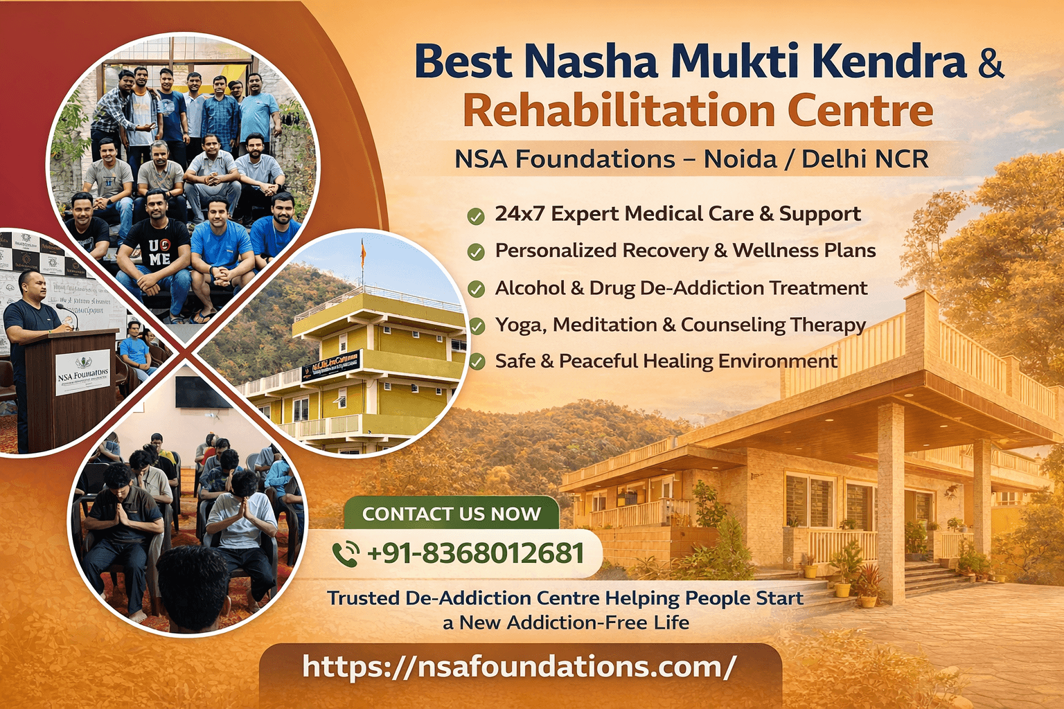 Rehabilitation Centre in Faridabad – Best Care for Recovery & Healing