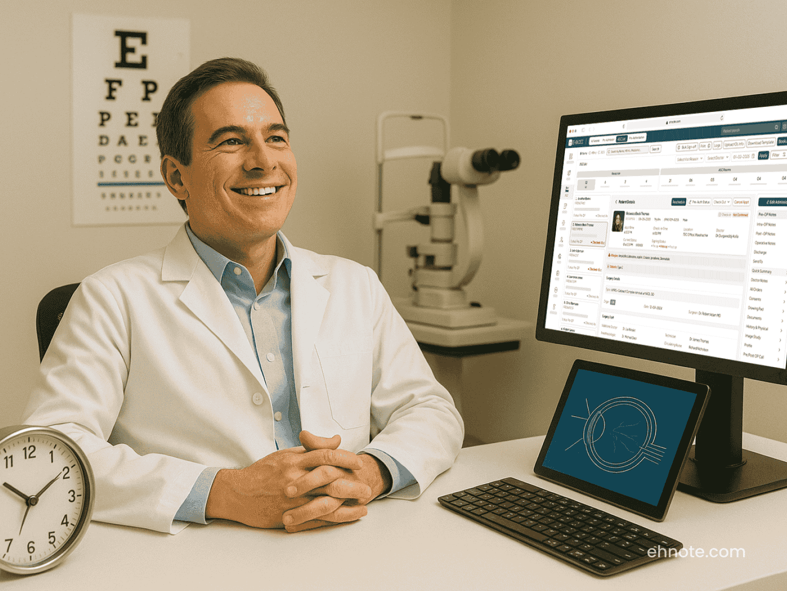 How Modern EHRs Empower Ophthalmologists to Reclaim Time