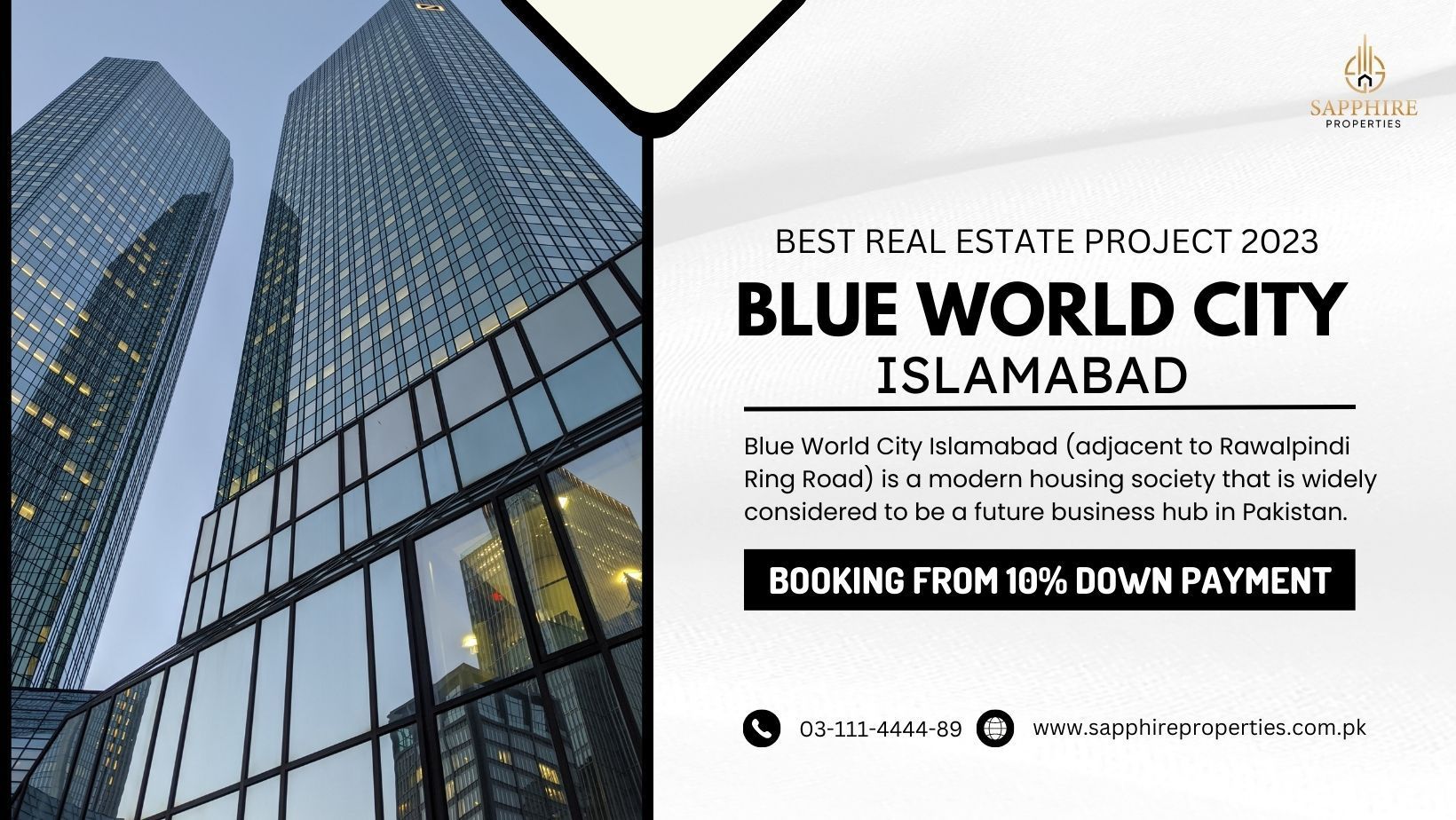 Noc for Blue World City Islamabad Receives Rda Approval