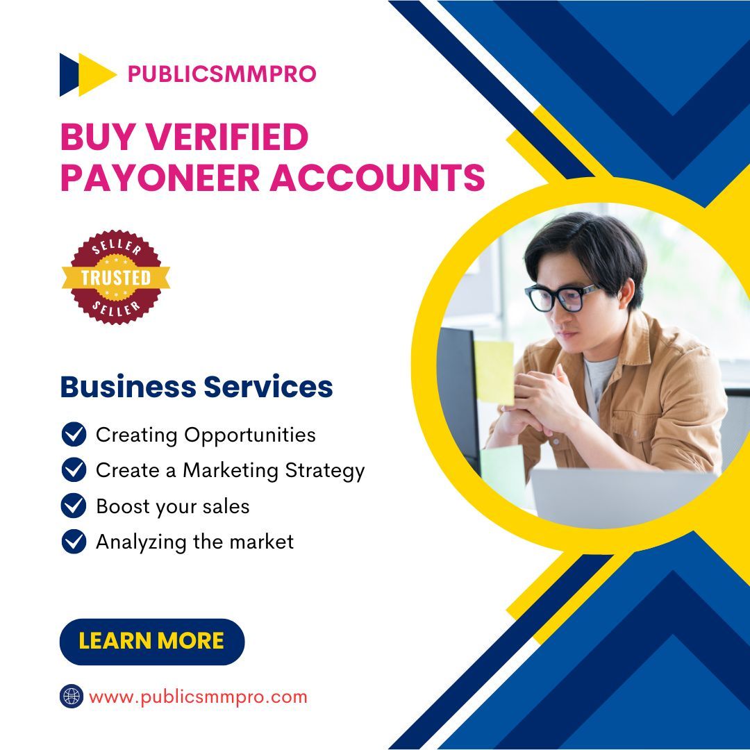 Buy Verified Payoneer Account - 100% Verified and Genuine