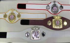 Amber Fight Gear Premium Championship Boxing Belt Fight Replica: