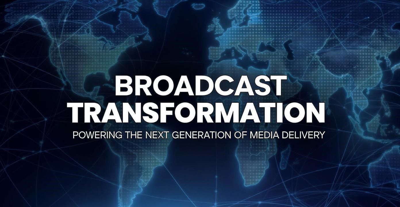 Broadcast Transformation: Powering the Next Generation of Media Delivery