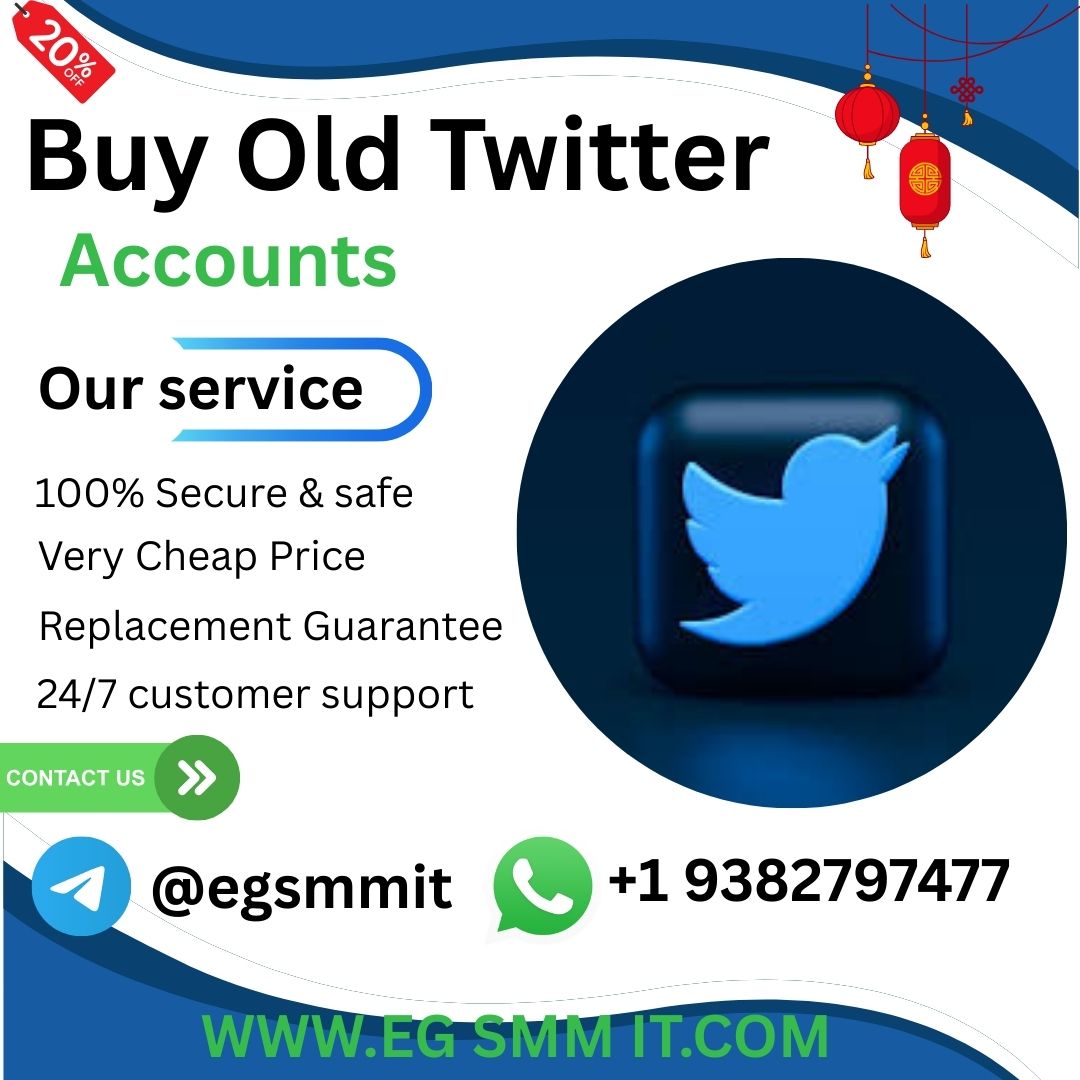 Buy Old Twitter Accounts From An Expert Website EG SMM IT