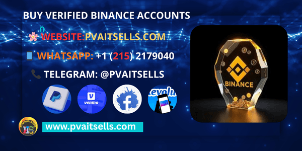 How To Buy Verified Binance Accounts In 2025,26 y