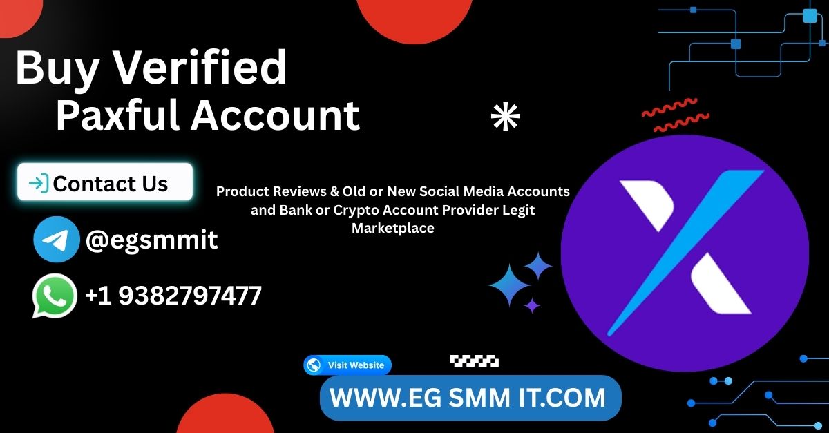 Welcome to Egsmmit – Buy Verified Paxful Account With Confidence