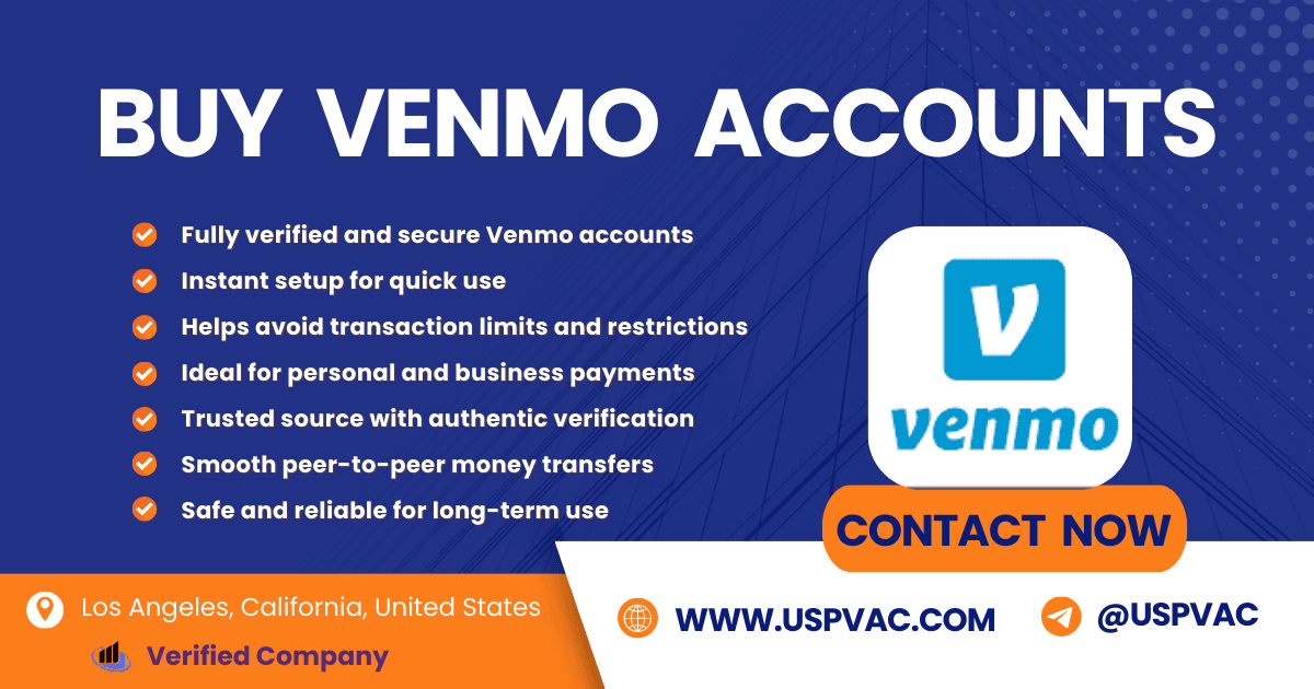 Why You Should Buy. Verified Venmo Account