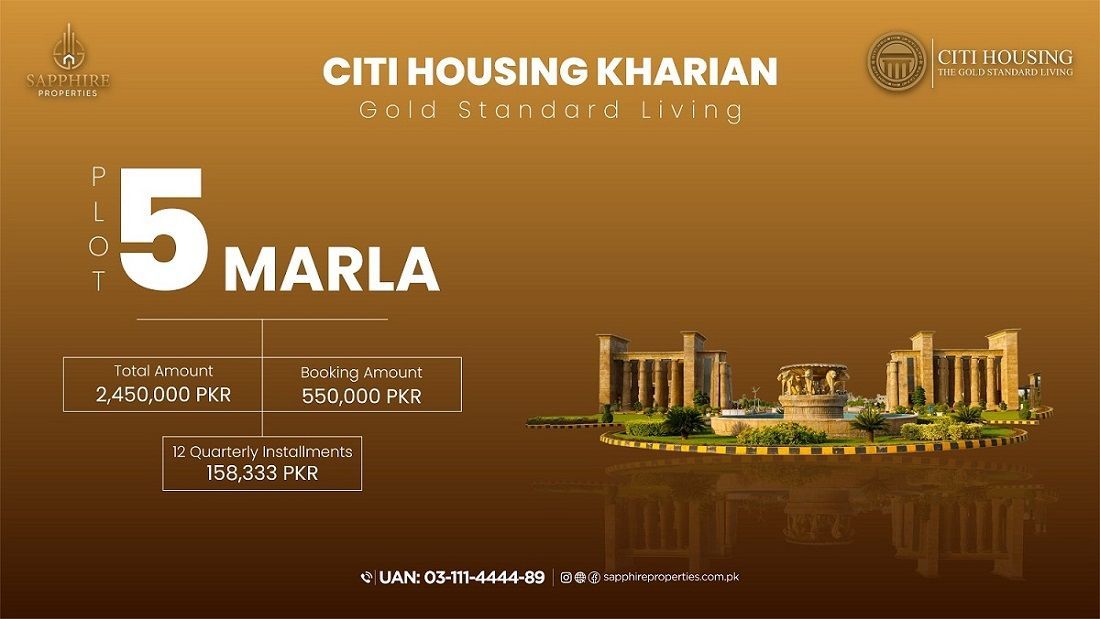 Reasoning for Investing in Citi Housing Kharian