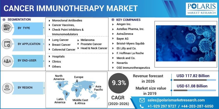 Cancer Immunotherapy Market by Material , Type  and End-Use 