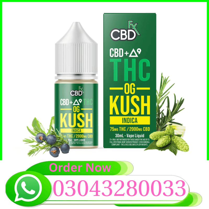 Cbd + Delta-9 Thc Vape OG Kush In Pakistan 03043280033