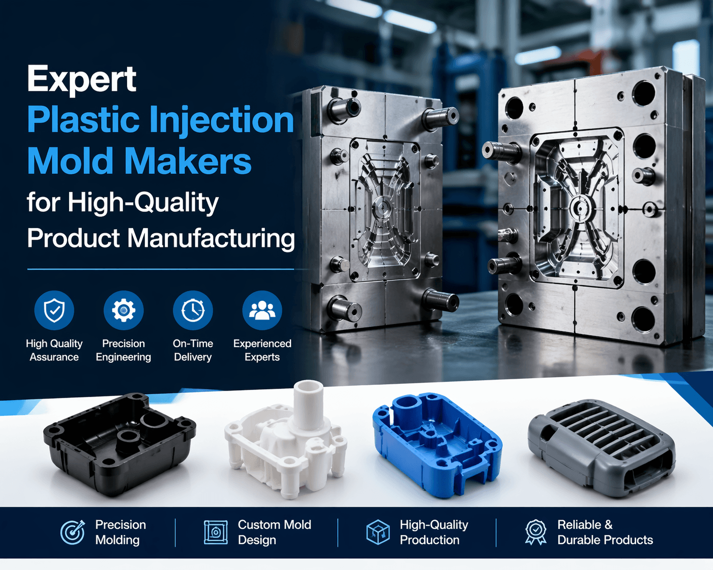 Expert Plastic Injection Mold Makers for High-Quality Product Manufacturing