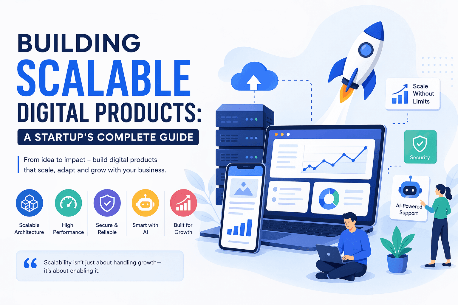 Building Scalable Digital Products: A Startup’s Complete Guide 