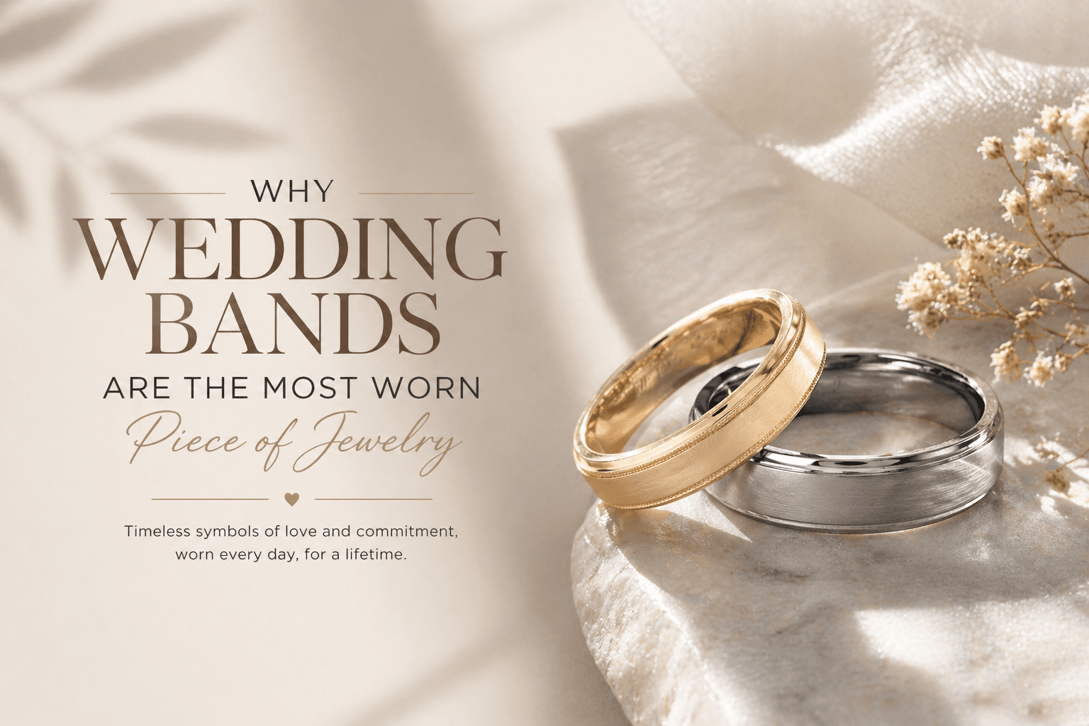 Why Wedding Bands Are the Most Worn Piece of Jewelry