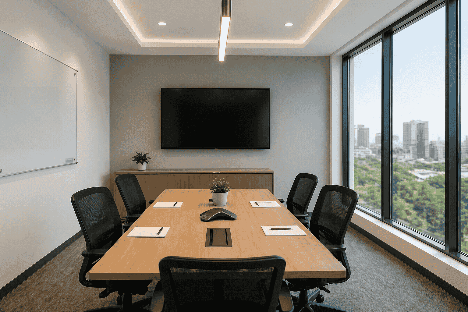 When to Choose Meeting Room Rental in Ahmedabad Over a Full Office Space