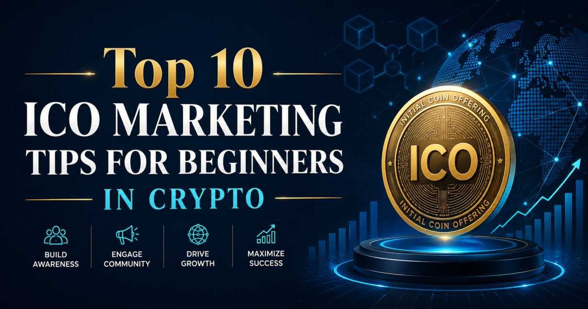 Top 10 ICO Marketing Tips for Beginners in Crypto