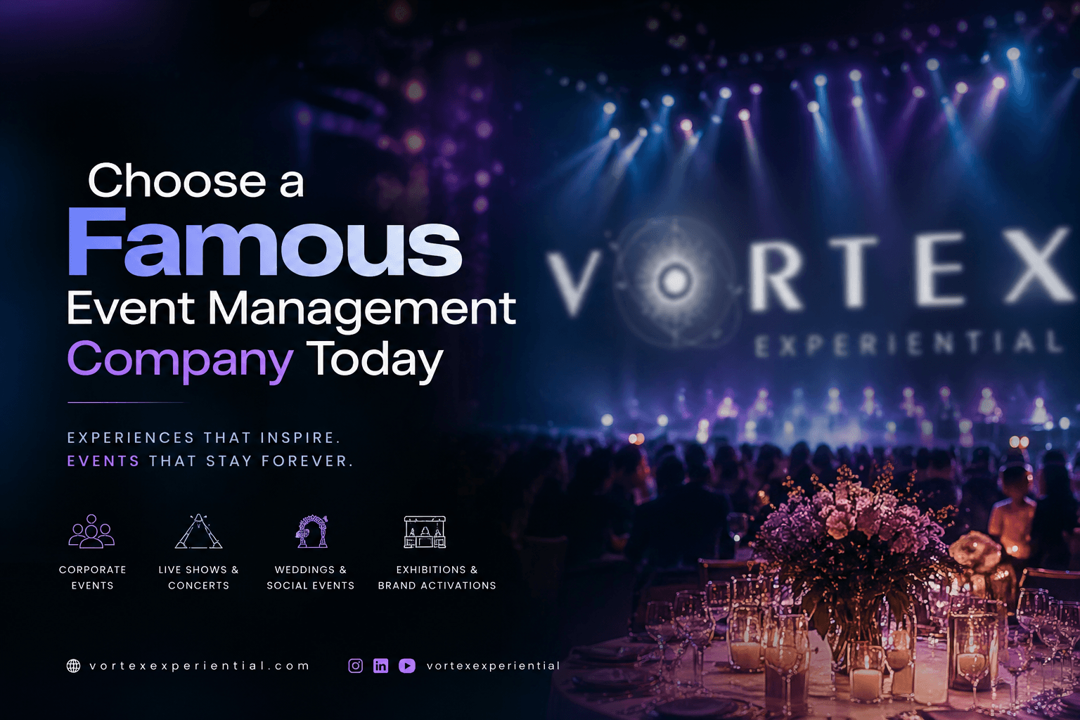 Why Choose a Famous Event Management Company Today