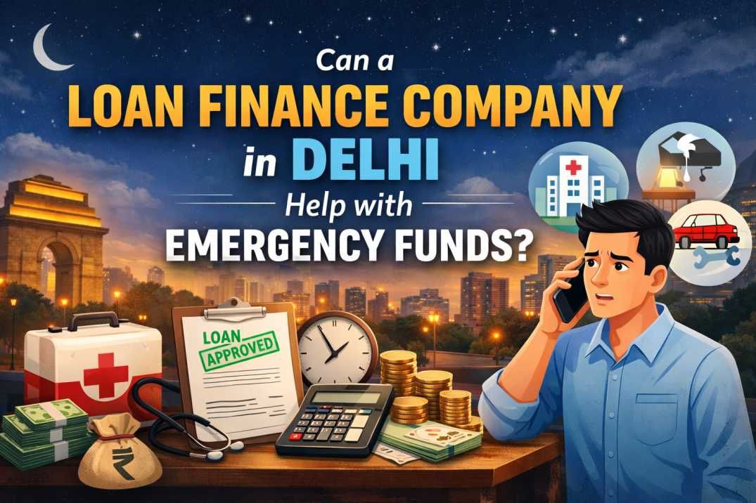 Can a Loan Finance Company in Delhi Help with Emergency Funds?
