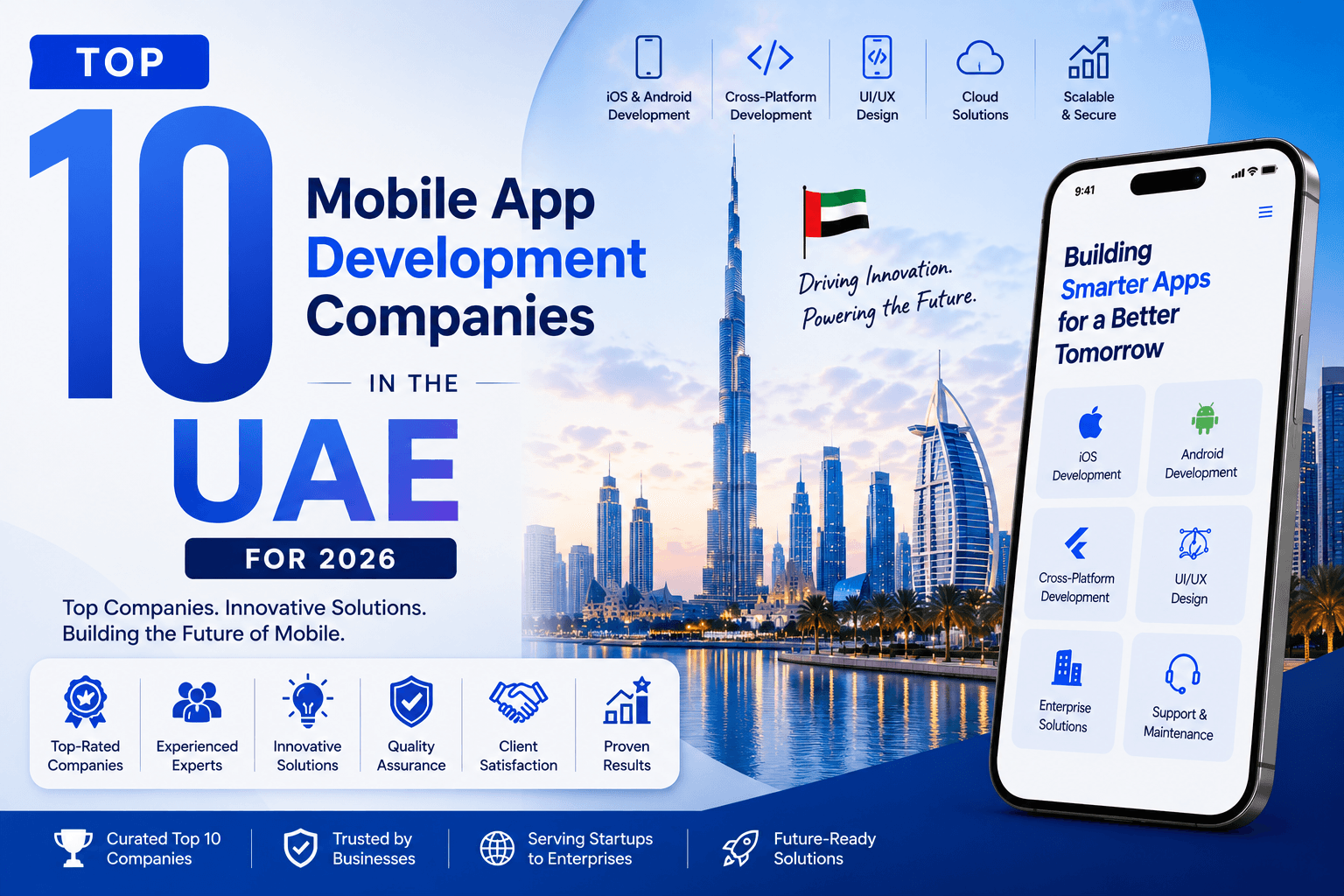 Top 10 Mobile App Development Companies in the UAE for 2026