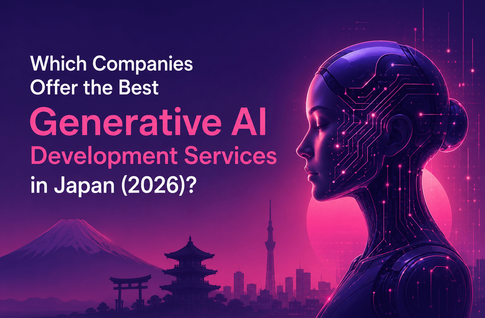 Which Companies Offer the Best Generative AI Development Services in Japan (2026)?