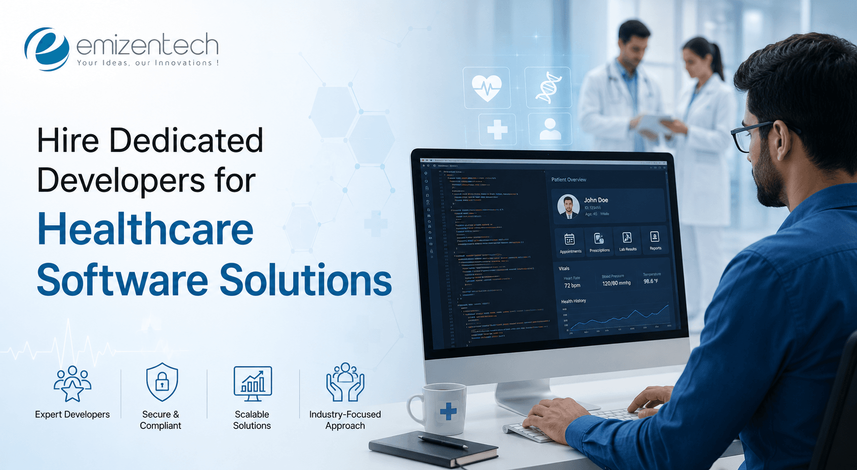 Hire Dedicated Developers for Healthcare Software Solutions
