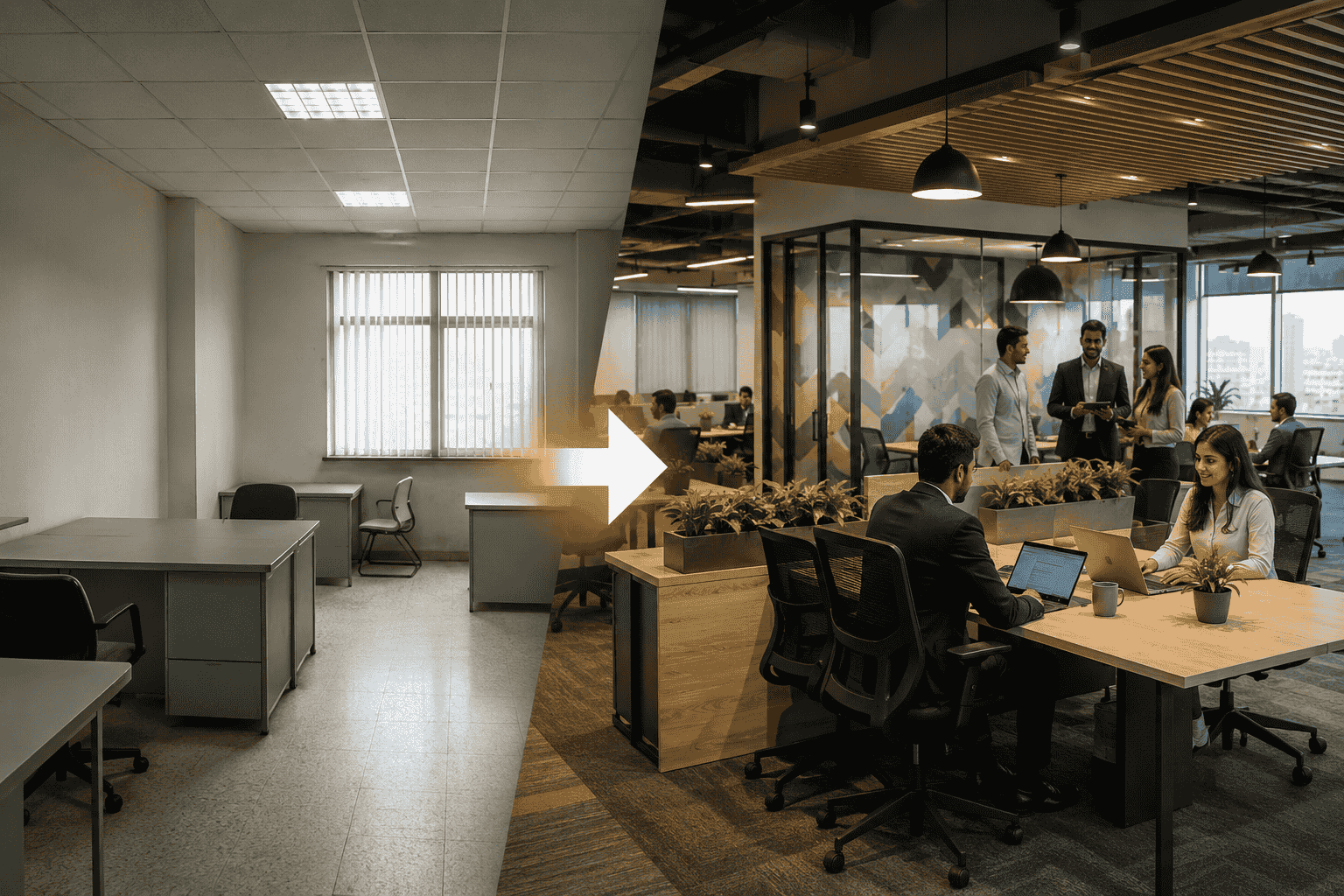Why Smart Businesses are Swapping Traditional Rent for Managed Office Space in Ahmedabad 