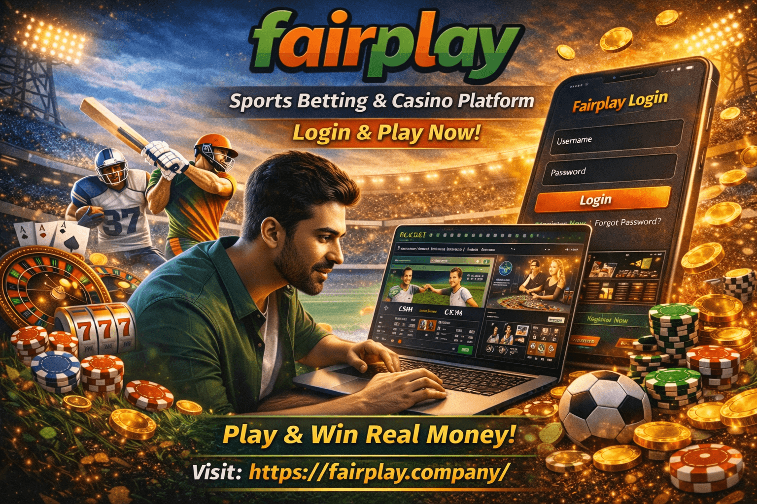Fairplay Login – Sports Betting & Casino in India